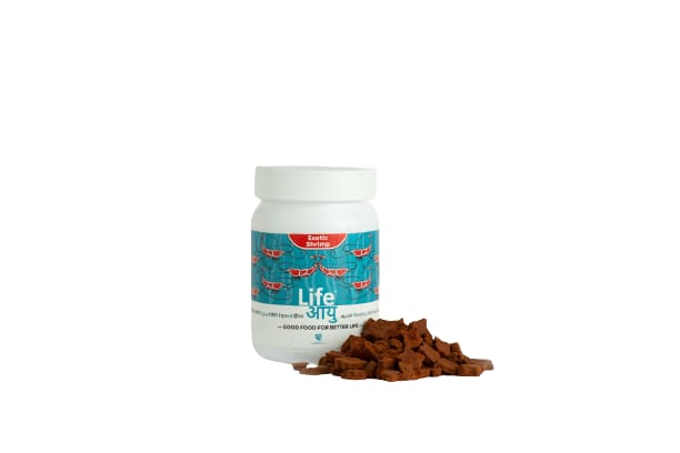 Aquarium Products India API Life Aayu Exotic Shrimp Food 30g