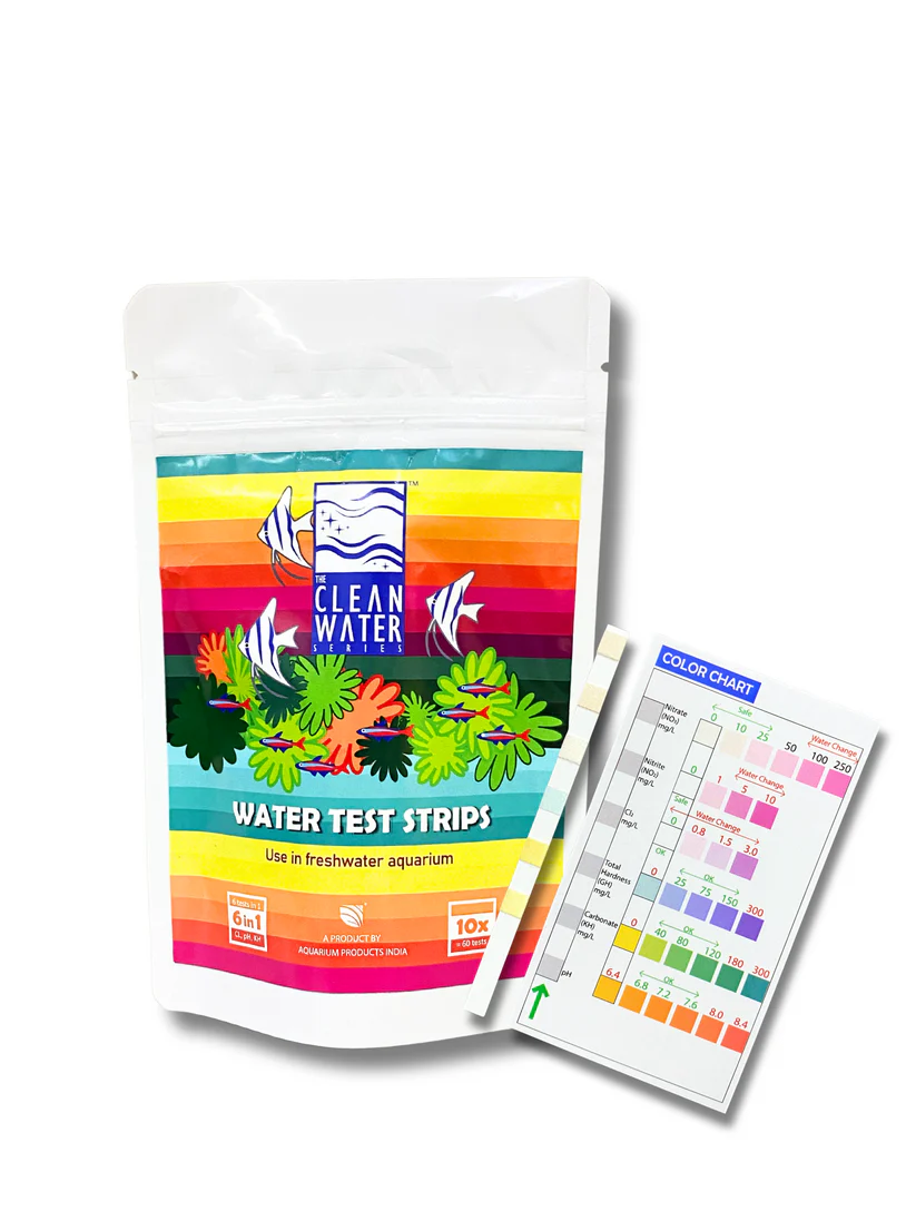 Aquarium Products India Water Test Strips 6 in 1-60 Tests