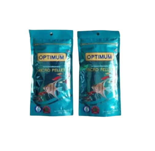 Optimum Micro Pellet Fish Food , 50g ( Pack of 2 )