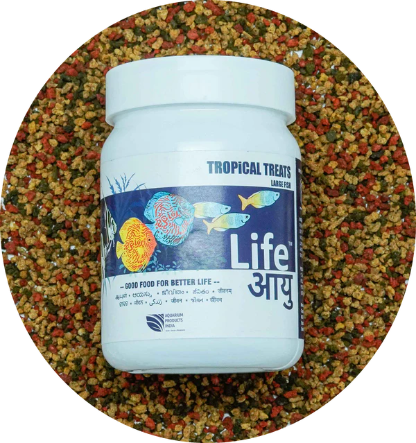 Life Aayu Tropical Treats Large Fish food
