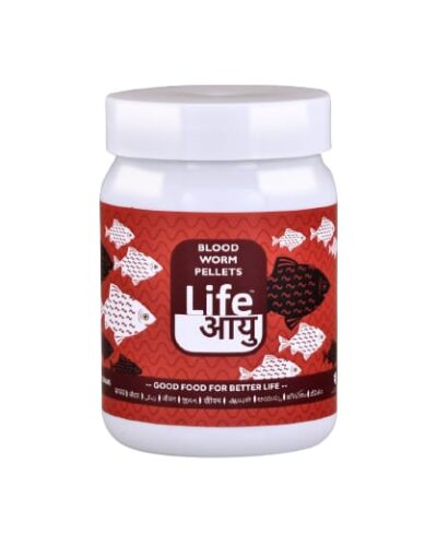 Life Aayu Blood Worm Pellets 90 gm