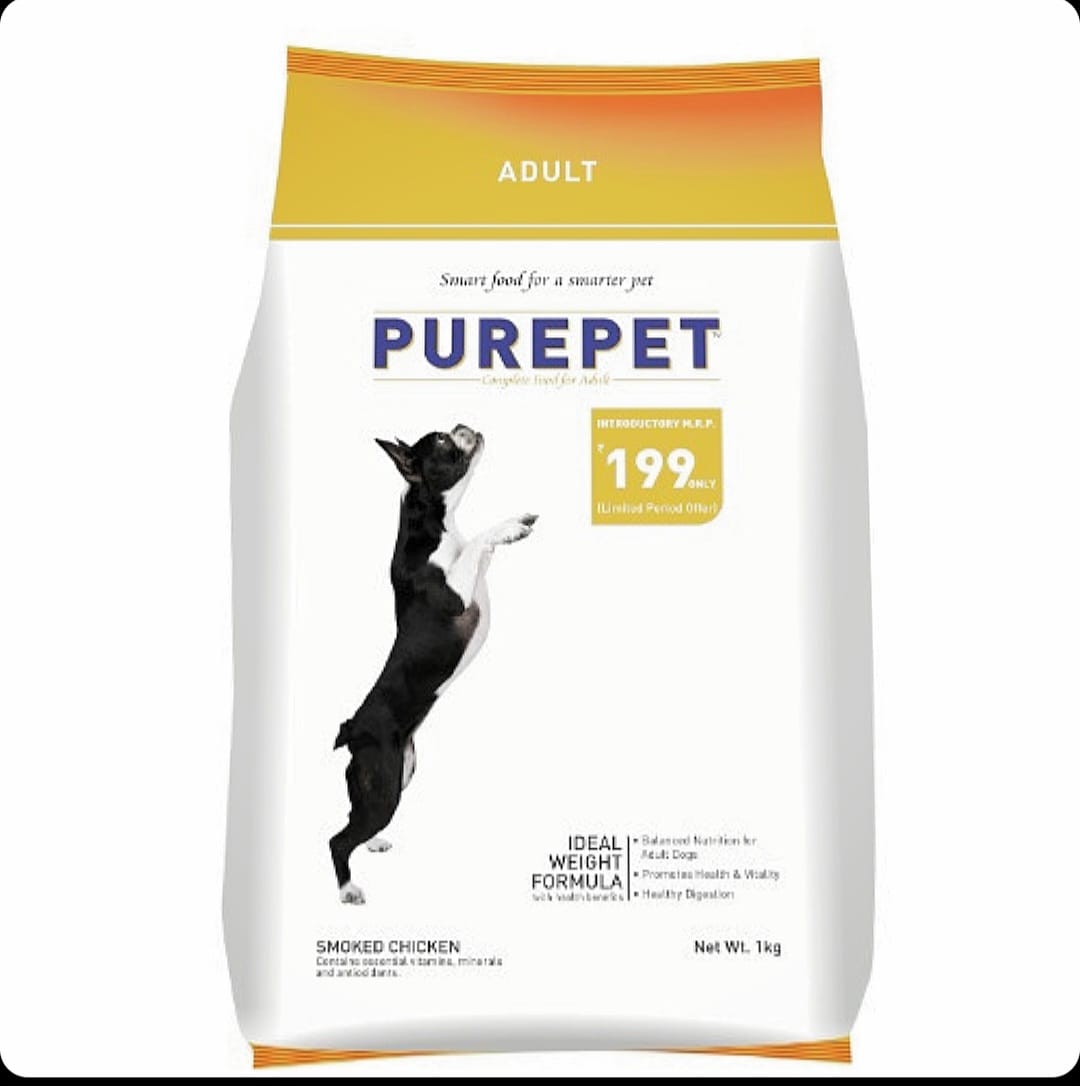 Purepet Adult 1kg - Smoked Chicken