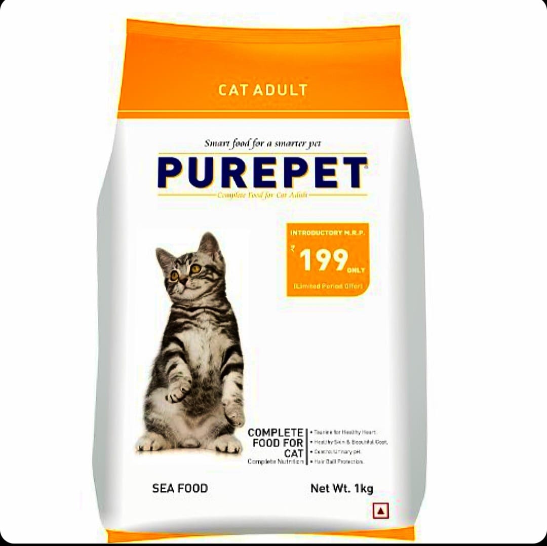 PUREPET Sea Food - 1 kg Dry Cat food