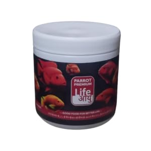 Life Aayu Parrot Premium Fish Food 100 gm