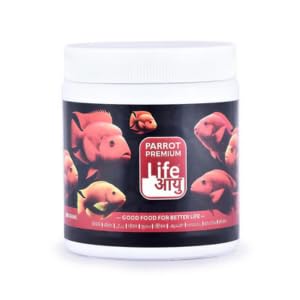 Life Aayu Parrot Premium Fish Food 200 gm
