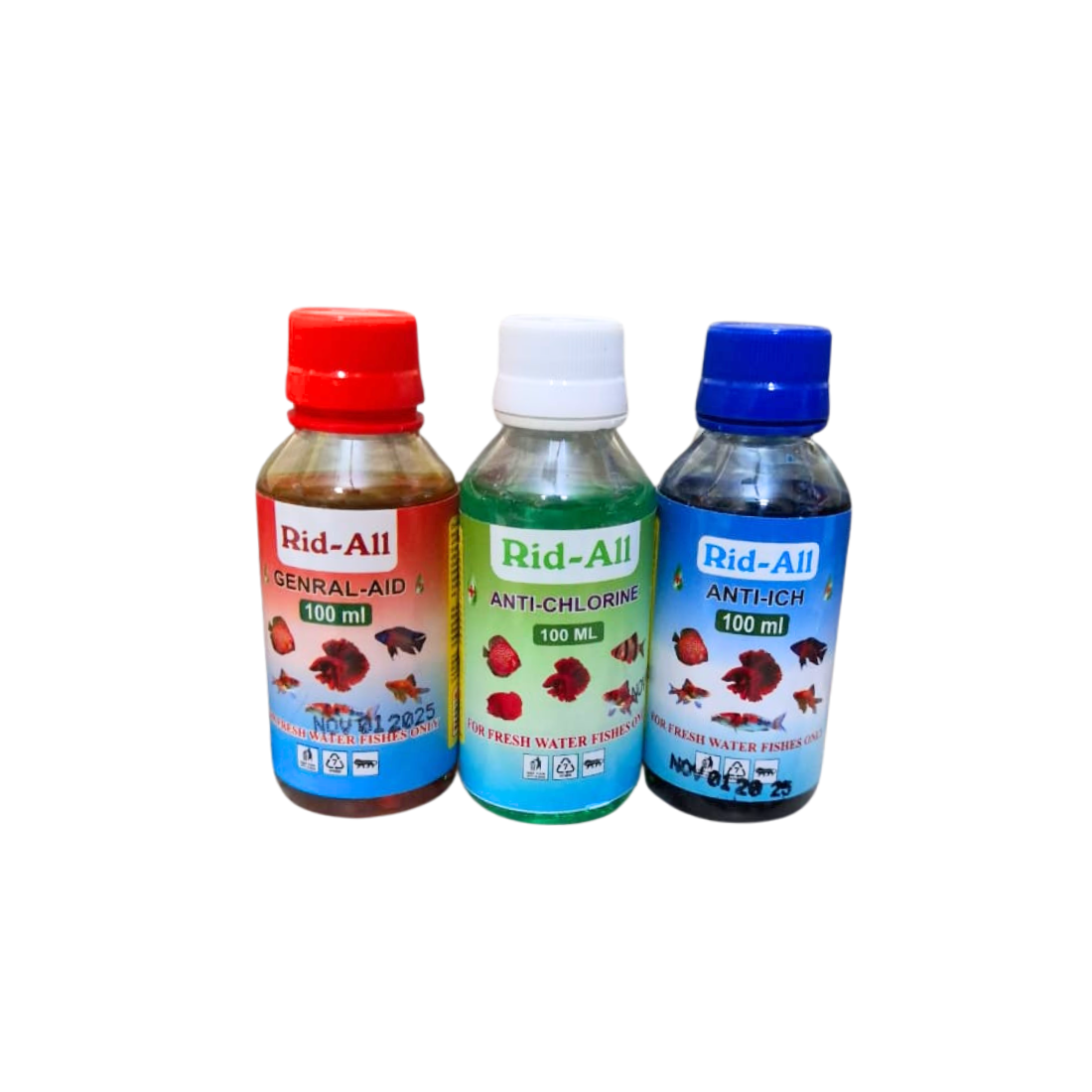 Rid All Anti Chlorine, Anti Ich, General Aid